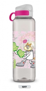 BANDEIRANTE - SQUEEZE PET SANDY E BOB 1L - UN (1017) [F. LINHA]