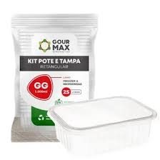 GOURMAX - KIT 1000ML RETANGULAR GG - PT.24UN