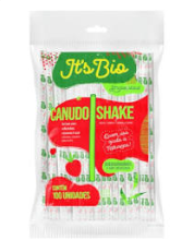 STRAW - CANUDO BIO SHAKE SACHE 08MM (CS-872) - CX.20X100UN