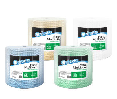 CELESTE - PANOS MULTIUSO AZUL RL 26X240MT (CLT-881) - UN